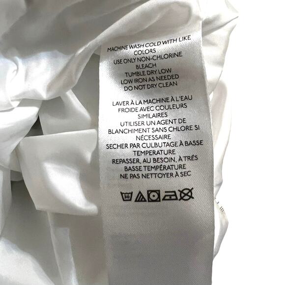 Urban Outfitters UO Quilted Puffer Jacket Men’s Unisex White Stripes Size Small - Picture 13 of 16